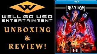 Halloween Movie Madness: Phantasm 1 & 2 Blu Ray | Well Go USA Entertainment | Unboxing and Review!