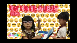 Don't Do This At The Library !! #shorts #shortsvideo #short #shortvideo