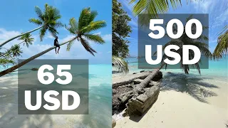 Maldives on a budget | How to afford holidays in the Maldives | Same experience - different price