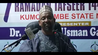 Dr. Abdullahi Gadon kaya Ramadan Tafsir Day 19, Tafsir 2022