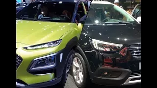 2018 Hyundai Kona vs. 2017 Opel Crossland X