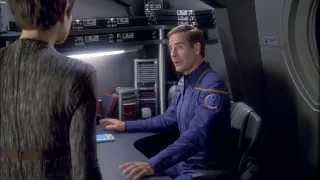 T'pol tells Archer she owes him one