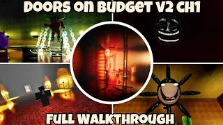 Roblox Doors on Budget V2 Chapter1 Full Walkthrough