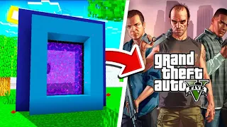 How To Make A Portal To The New Update Gta 5 Dimension in Minecraft PS3/Xbox/PS4/PS5/PE/MCPE