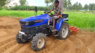 Farmtrac atom 26 4wd Compact Tractor | 3 Furrow Ridger | Full features and specifications | AI