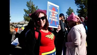 Women’s March focuses on voter registration at Las Vegas event