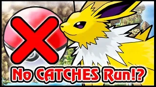 Can I Beat Pokemon Fire Red/Leaf Green with a CATCHLESS CHALLENGE RUN - NO ITEMS