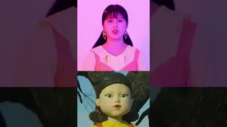 PIXY Satbyeol Squid game the doll, Younghee 픽시 샛별 오징어게임 영희 인형