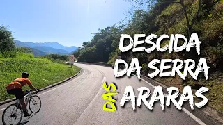 DESCENDO A SERRA DAS ARARAS DE BIKE - BR116 EM 11' (VLOG)