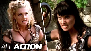 Fighting for The God of War | Xena: Warrior Princess | All Action