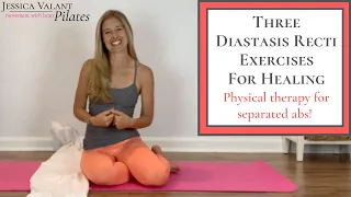 Three Best Diastasis Recti Exercises - Physical Therapy to Heal Separated Abs