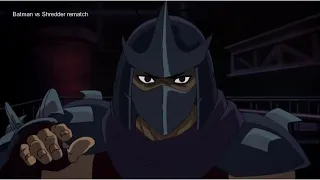 Batman vs Shredder part 2 rematch