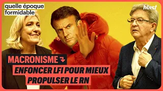 MACRONISME : ENFONCER LFI POUR MIEUX PROPULSER LE RN