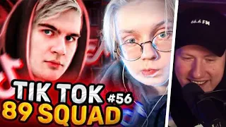 РЕАКЦИЯ DK | ПОДБОРКА МЕМОВ ИЗ ТИКТОКА С 89-ЫМ СКВАДОМ | TIKTOK MEMES 89 SQUAD #56 | СОБРАННЫЙ ПЕНАЛ