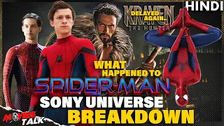 Spider-Man Universe in Sony & Kraven the Hunter Delayed Again..😭BREAKDOWN