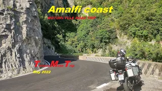 Amalfi coast Italy motorcycle road trip