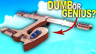This Terrible Asymmetrical Plane Design Exists... But Is It Secretly Genius?