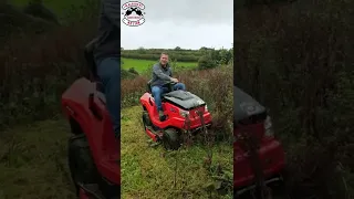 Cutting Crazy Tall Grass with the T22-110 HDH-A V2 Mower!