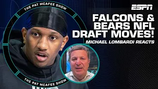 Michael Lombardi on Michael Penix Jr. to the Falcons & the Bears’ Draft moves | The Pat McAfee Show