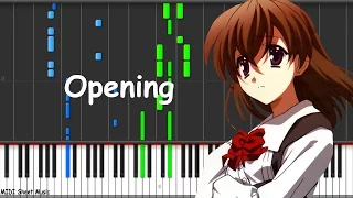 School Days - Innocent Blue Piano Tutorial