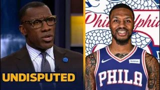 UNDISPUTED - Shannon "goes off" 76ers want to trade Damian Lillard after add his trainer