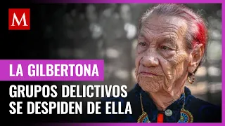 La Gilbertona recibe flores de la familia Guzmán López y hasta del 'Mayo' en su velorio en Culiacán