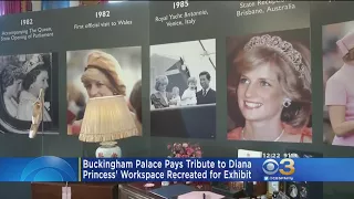 Buckingham Palace Pays Tribute To Princess Diana