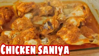 CHICKEN SANIYA || ARABIC FOOD || HOW TO COOK CHICKEN WITH POTATOES IN OVEN || MARIA KUSINERA