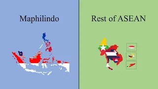 Maphilindo vs Rest of Southeast Asia | Rest of ASEAN vs Maphilindo | Comparison | Semua Ilmu Channel