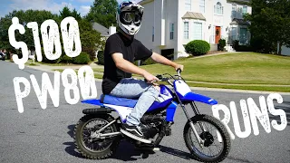 THE *$100* PW80 RUNS!