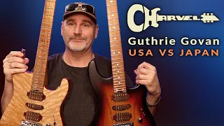 Charvel Guthrie Govan Comparison - USA VS JAPAN