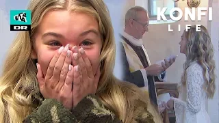 Spray-tan, negle og flot hår: Laura er klar til kirke! (4:6) | Konfi-life | Ultra