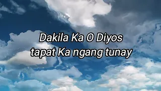 Di Ka Nagkulang/ Mananatili/ Lilim/ Dakilang Katapatan ( Tagalog Worship Medley)-Lyrics