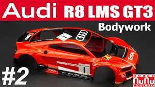 1/24 Audi R8 LMS GT3 Bodywork. NuNu 24004 #2