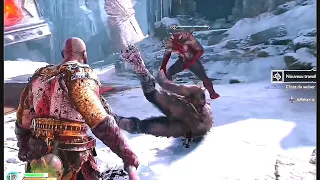 god of war 4 PS4 kratos vs werewolf monster