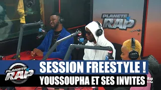 Youssoupha - Session freestyle avec Heaven Sam, Mula & Gaz Mawete ! #PlanèteRap