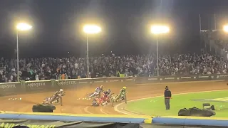 Speedway GP Vojens 2023 Heat 9 Rasmus Jensen,Max Fricke, Kai Huckenbeck, Patryk Dudek,