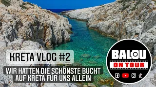 🇬🇷 Geheime Buchten mit dem Mietwagen - Balos - Katholiko Kloster  - Kreta Vlog #2 - Balou on Tour