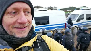 230114 Lützi Großdemo Part 2 Szenen vor Lützerath