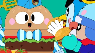 BRAWL STARS ANIMATION - BURGER LOU ORIGIN