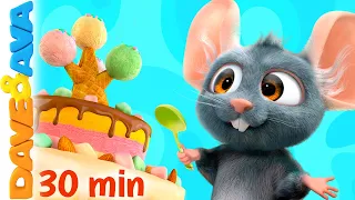 😍 The Ice Cream Song and More Nursery Rhymes | Baby Songs by Dave and Ava 😍