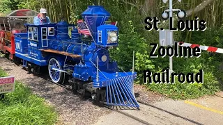 Railfanning the St. Louis zooline Railroad 5/14/22