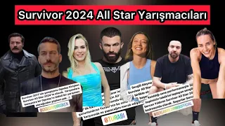 Survivor 2024 All Star yarışmacıları açıklanıyor kesin kadro  !! #survivorallstar #2024