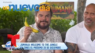 Kevin Hart, The Rock y Jack Black ¡hablan en español! | Un Nuevo Día | Telemundo