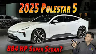 The Polestar 5 Is Polestar's 884 HP Taycan Competitor