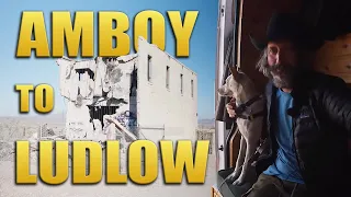 Amboy To Ludlow California - Tom Green - Ghost Town - Van Life