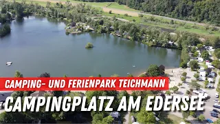 5 ⭐️ Campingplatz Edersee✌🏻Camping- & Ferienpark Teichmann ➡️ in Hessen mit Wohnmobilstellplatz
