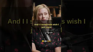 Crying is a healthy expression - Lili Reinhart