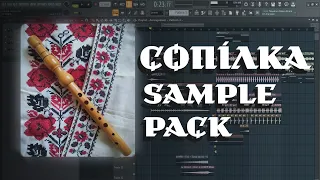 Мелодії сопілки | Sopilka melody loop | Ukrainian ethnic flute SAMPLE PACK DOWNLOAD | Музика України