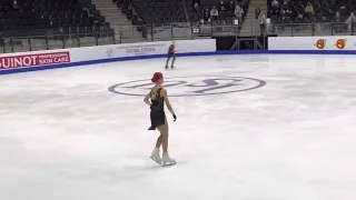 Alexandra Trusova FS Training Euro-22